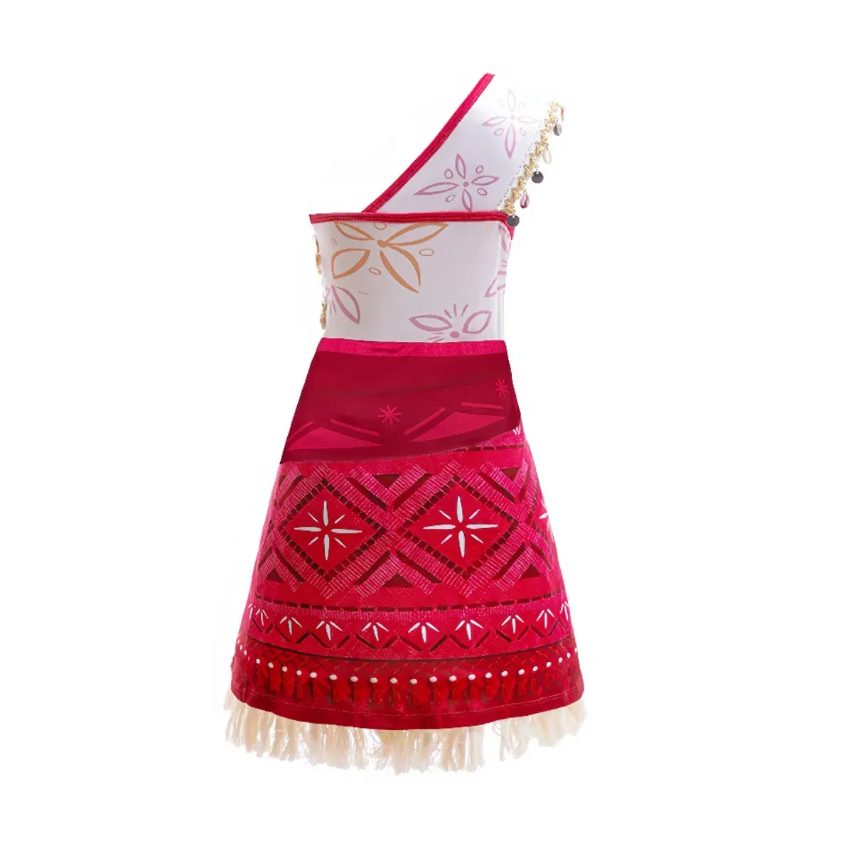 Color: Gold, Kid Size: 13T - Disney Movie Moana 2 Girl Dress Cosplay Party Costume Ocean Adventure Princess Fancy Clothes Children Vaiana Outfit Dress