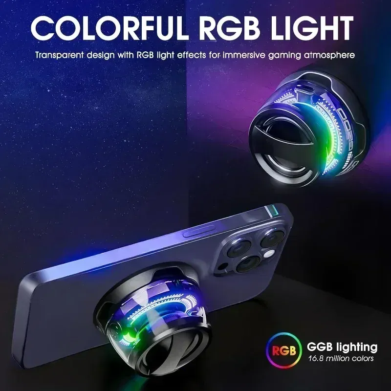 Color: Brown, Ships From: CHINA - Portable Bluetooth Speaker G200 RGB Lighting Magnetic Speaker BT5.3 Mini Sound Box 7 Hours Playback Phone Holder
