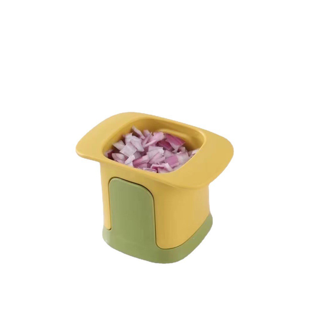 2-in-1 Vegetable Chopper Dicing & Slitting
