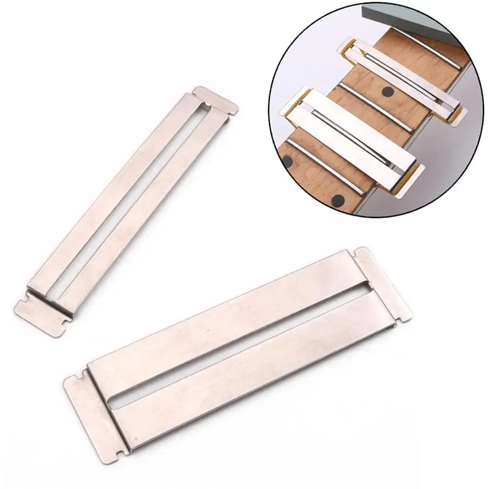 Color: WHITE - Guitar Fret Wire Sanding Stone Protector Kit  Finger Plate Radian Polishing DIY Luthier Tool Dropship