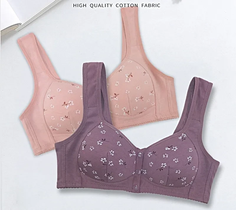 Daisy Bra - Comfortable & Convenient Front Button Bra