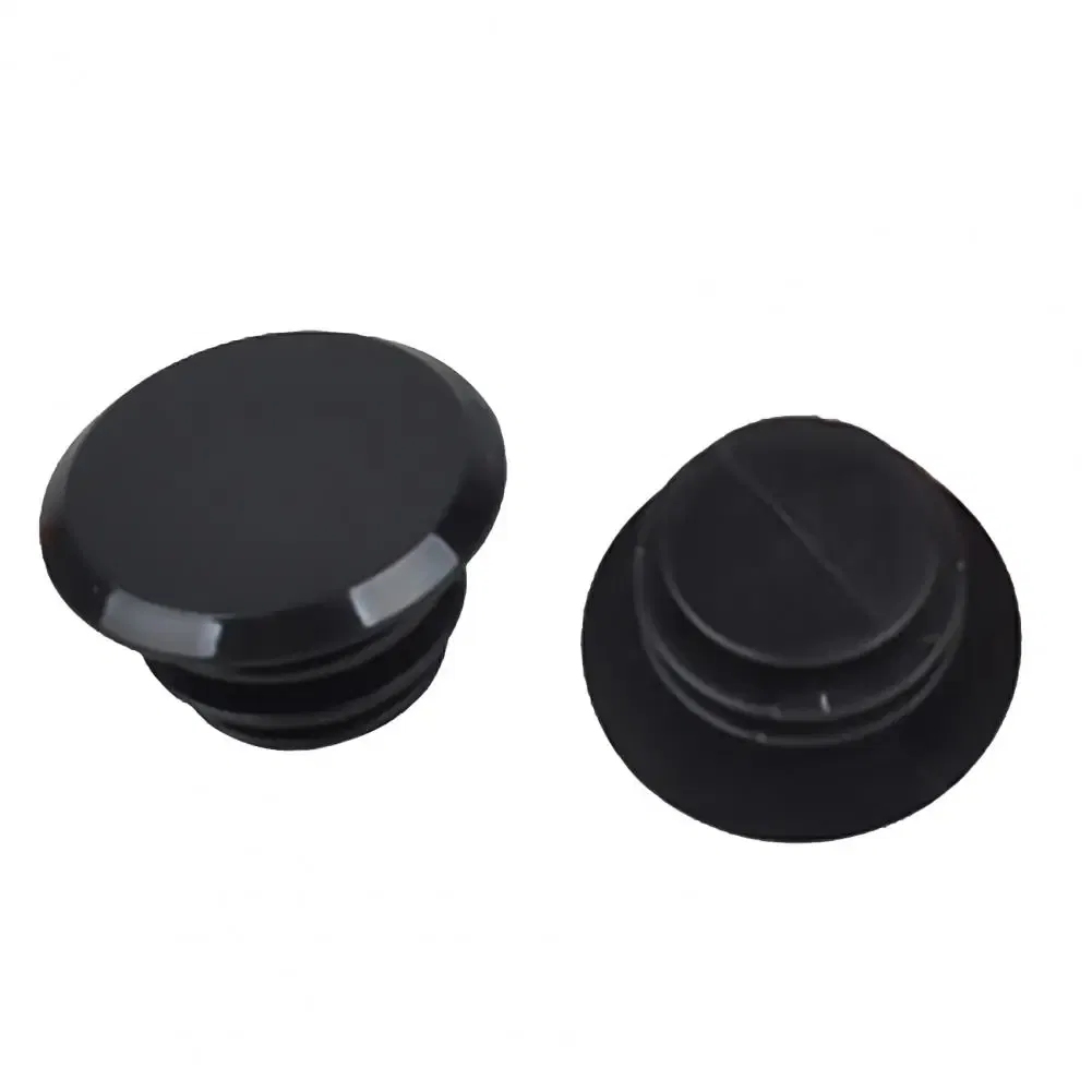 Color: Red - 2Pcs Mountain Bicycle Cycling Rubber Handlebar 17-22mm End Stopper Plugs Caps  End Stopper Plugs Caps