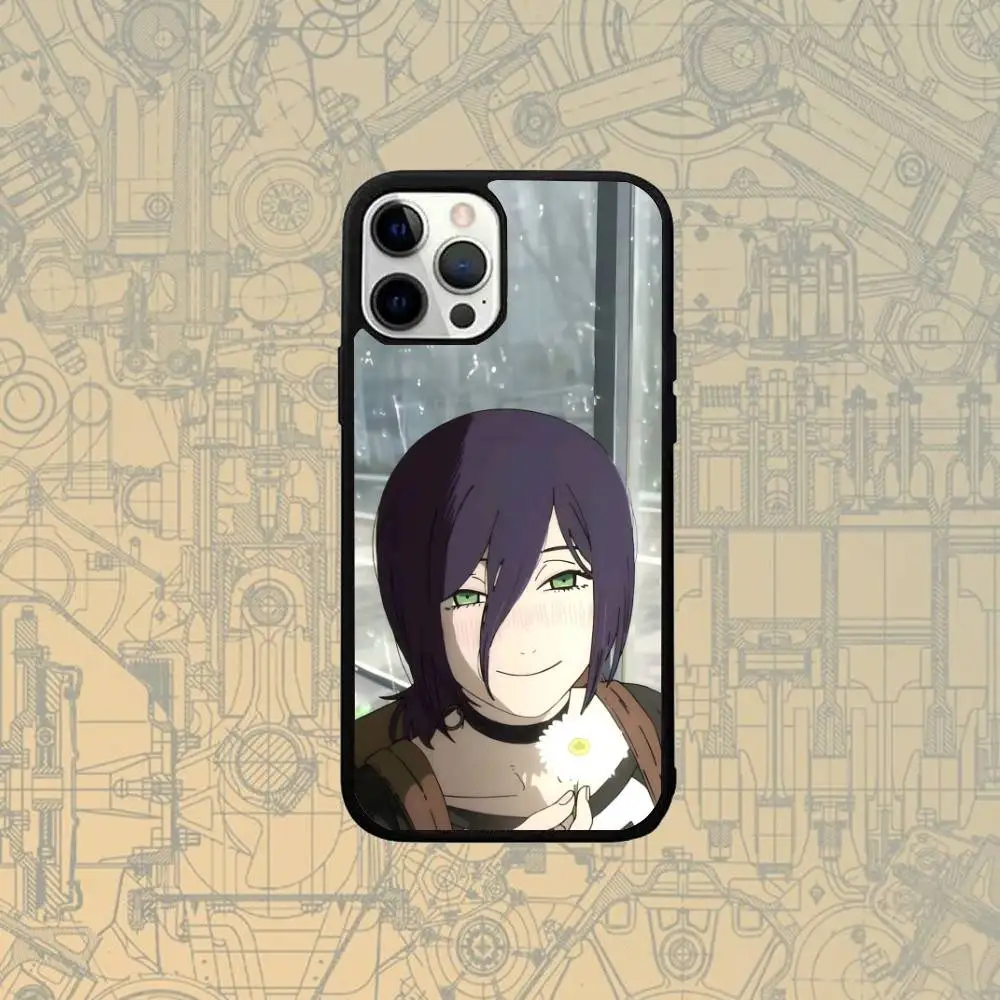 Color: Clear, Material: PC - C-Chainsawman Reze Arc Movie Phone Case For IPhone 17,16,15,Pro,Max,Air,14,Plus,13,12,11 Magesafe Wireless Charge Cover