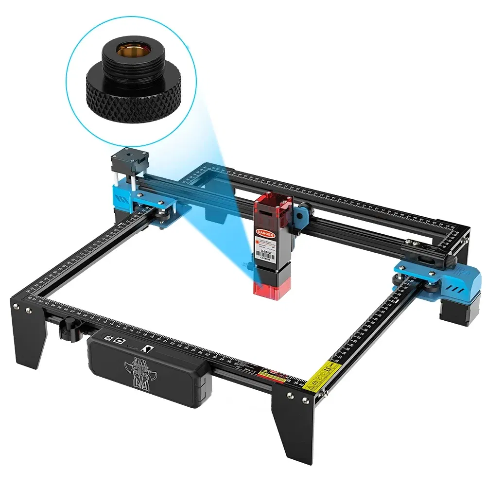 Color: Red - Twotrees 80w Laser Enagraver Lens Replacement Lens For TTS-55 PRO/TTS-10 PRO/TTS-20 PRO/TS2-10W/TS2-20W Laser Engraving Machine