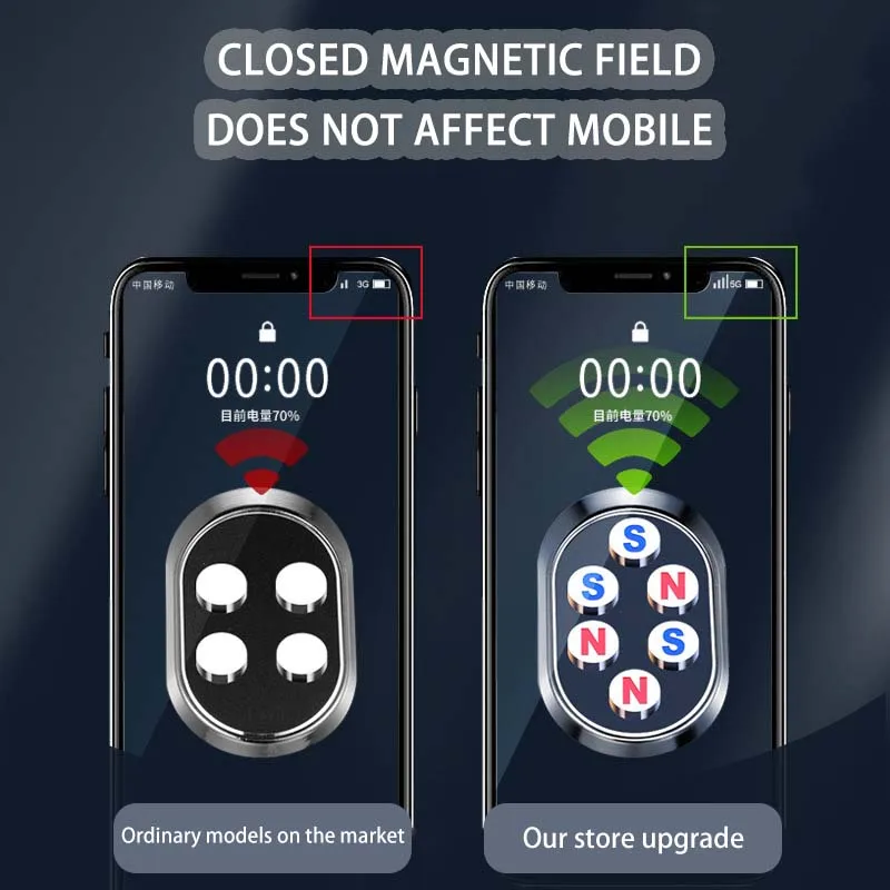 Metal Magnetic Attraction Car Phone Mount Holder GPS Holder CHERY TIGGO 5 8 7 9 Pro QQ6 FX EV Arrizo 3 6 8 Accessories 2024 Logo