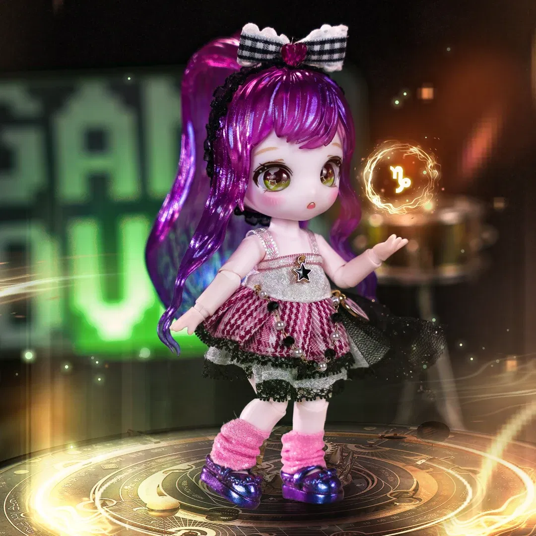 Color: black - ICY DBS Dream Fairy Season 2 Constellation Maytree OB11 Doll BJD collectible Cute Animal 13cm SD Gift