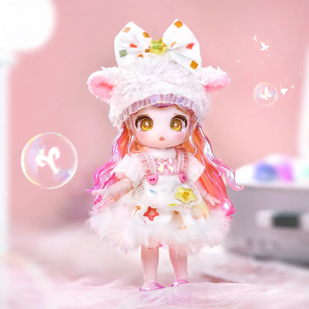 Color: black - ICY DBS Dream Fairy Season 2 Constellation Maytree OB11 Doll BJD collectible Cute Animal 13cm SD Gift