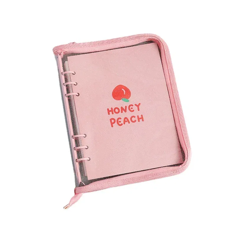 Color: Red, Size: A6 - New Arrival 2023 Cute A5/A6 My Journal Agenda Notebook & DIY Photocard Binder Organizer Gift Book School Stationery