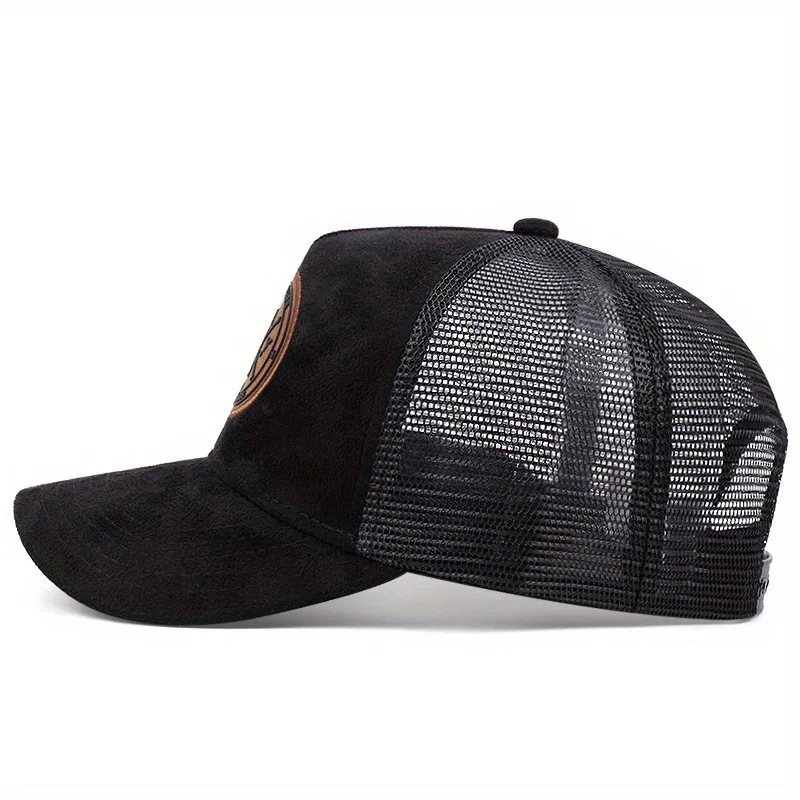 Color: WHITE, Size: Adjustable - Hot Sale Unisex Cap ENJOY LIFE Letter Patch Baseball Caps Men Women Trucker Hat