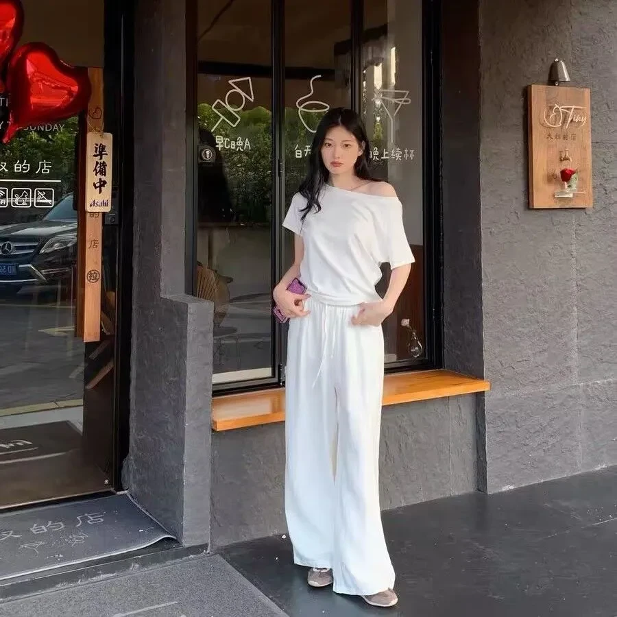 White Wide Leg Pants NZ