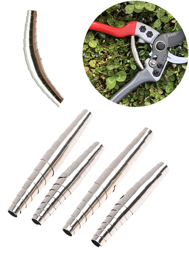 Color: Gold - 2/4Pcs Replacement Parts Multi Purpose Stainless Steel Easy Install Home For Secateurs Garden Tool Pruning Shears Spare Spring