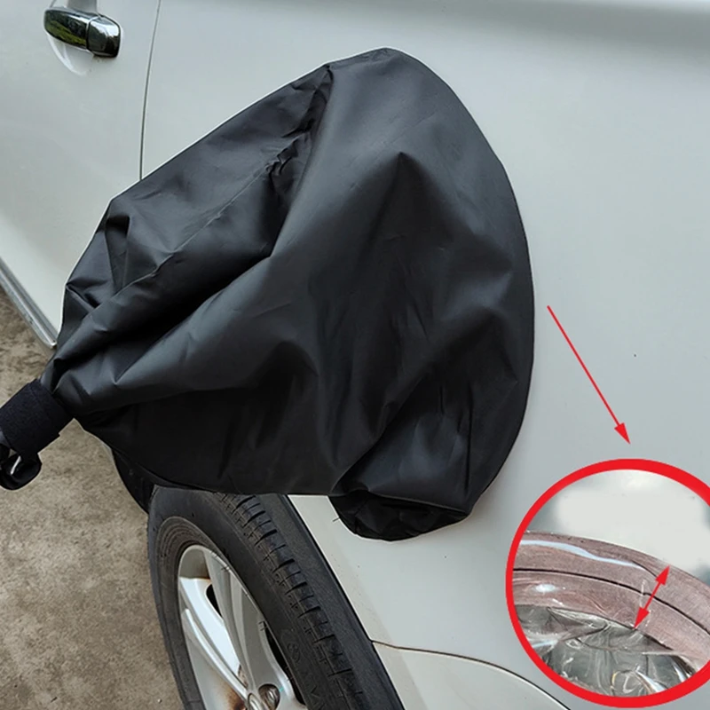 Color Name: PURPLE - Electric Vehicle Charging Plug Covers Waterproof Cloth Rain Cover EV Charger Adapter Protector Car Charging Port Safe Protection