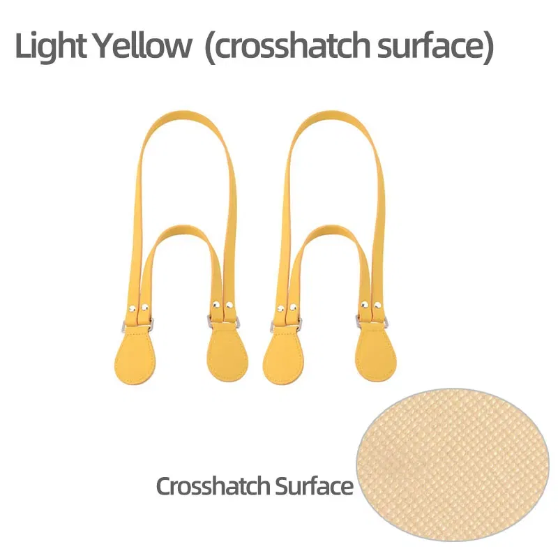 Color: Yellow - New  O bag Multifunctional Strap handles For obag Girl Women Hand Shoulder straps long short belts Handbags accessories