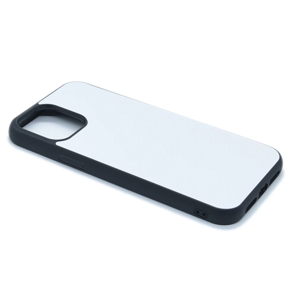 Material: aluminum - For iPhone 11 12 mini Pro Max  6 7 8 S Plus Xr X Xs 2D Sublimation Phone Case Blanks with Metal Plates Heat Press Blank Cases