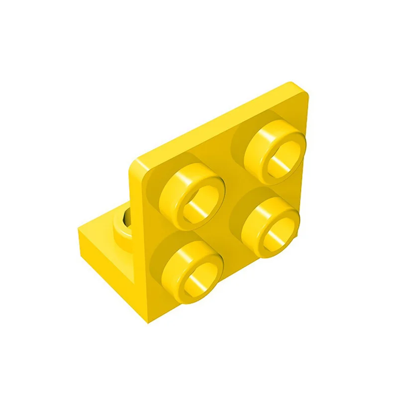 Color: DEEP BLUE, Size: S - 10 pcs lot 99207 Bracket 1x2-2x2 Inverted Building Blocks Moc Accessories Compatible with Brick Toys Children