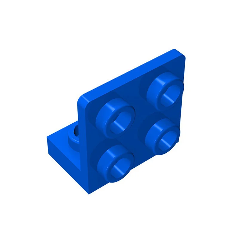 Color: DEEP BLUE, Size: S - 10 pcs lot 99207 Bracket 1x2-2x2 Inverted Building Blocks Moc Accessories Compatible with Brick Toys Children