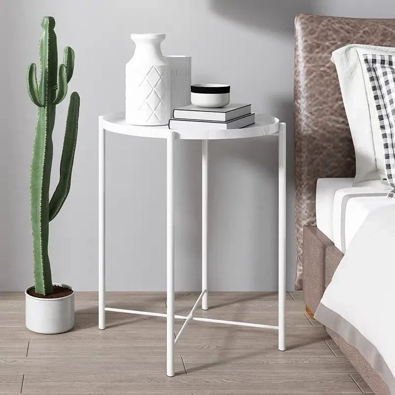 White Round Coffee Table