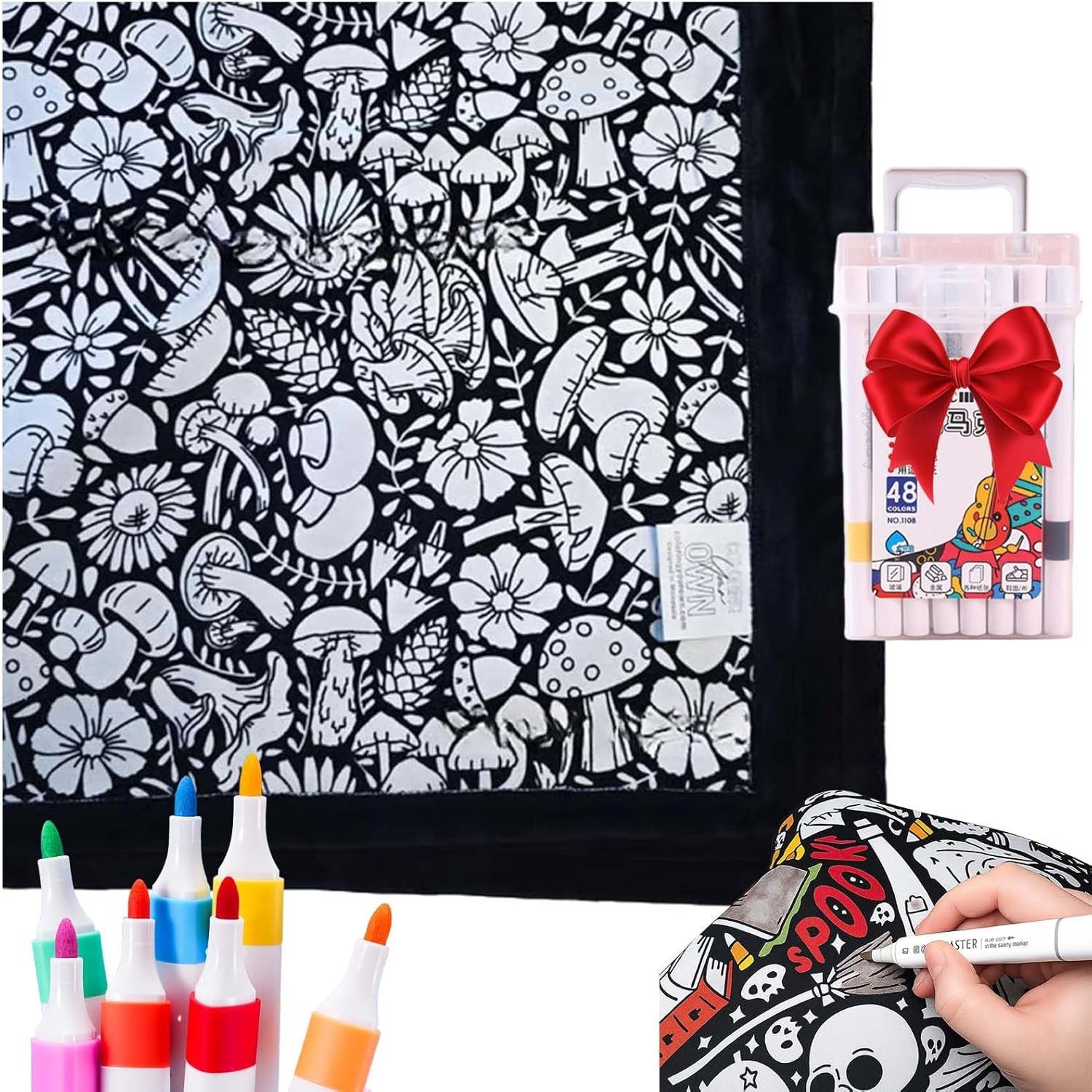 🧠The Attention Rebuilder - DIY Coloring Blanket✨