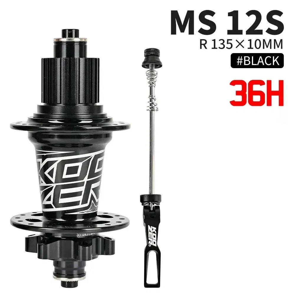 Color: WHITE - Bicycle Hubs KOOZER XM490 Mountain Bike Hubs 6 Pawl 72 Click 28 32 36H Holes HG SX NX 8-12 Speeds 26 27.5 29 Inches Rear Hubs