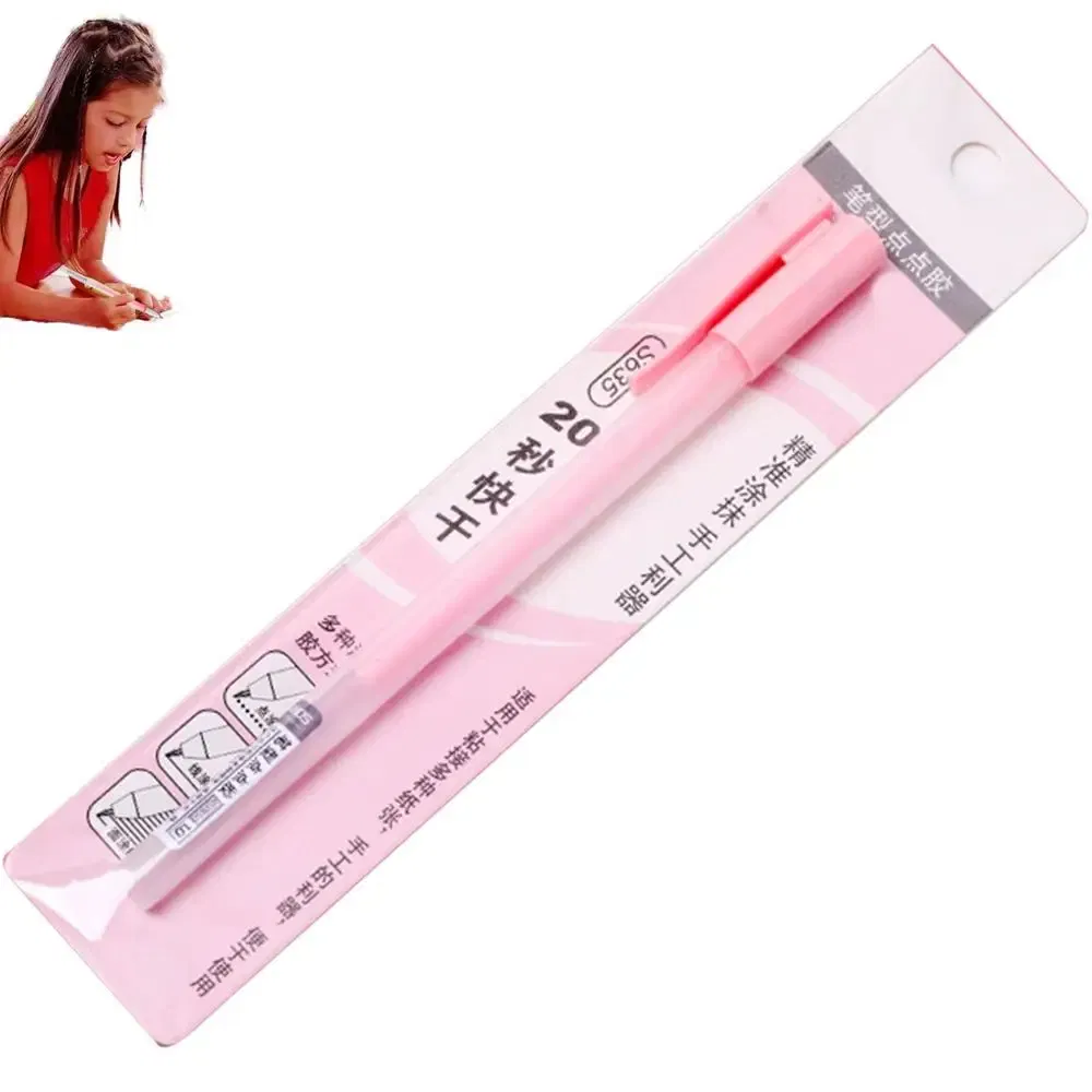 Color: Brown, Ships From: CN - Scrapbook Quick Dry Glue Pen Gl-ue Dots Adhesive Tool Quick Dry Papercrafts DIY Handmade Stationery Liquid Glue Pen