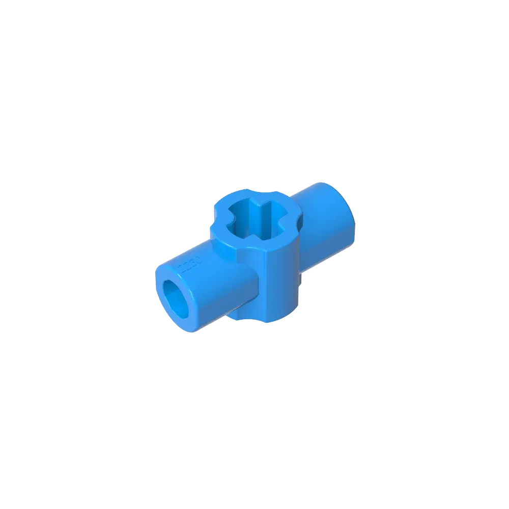 Color: WHITE - Gobricks GDS-2230 Technical Axle Connector Hub with  Perpendicular compatible with lego 24122 Assembles Building Blocks
