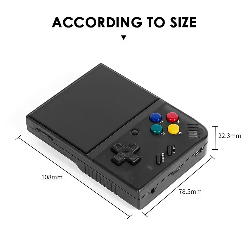 Color: Rose Gold, Bundle: Bundle 1 - MIYOO Mini Plus Portable Retro Handheld Game Console V2 Mini+ IPS Screen Classic Video Game Console Linux System Children's Gift
