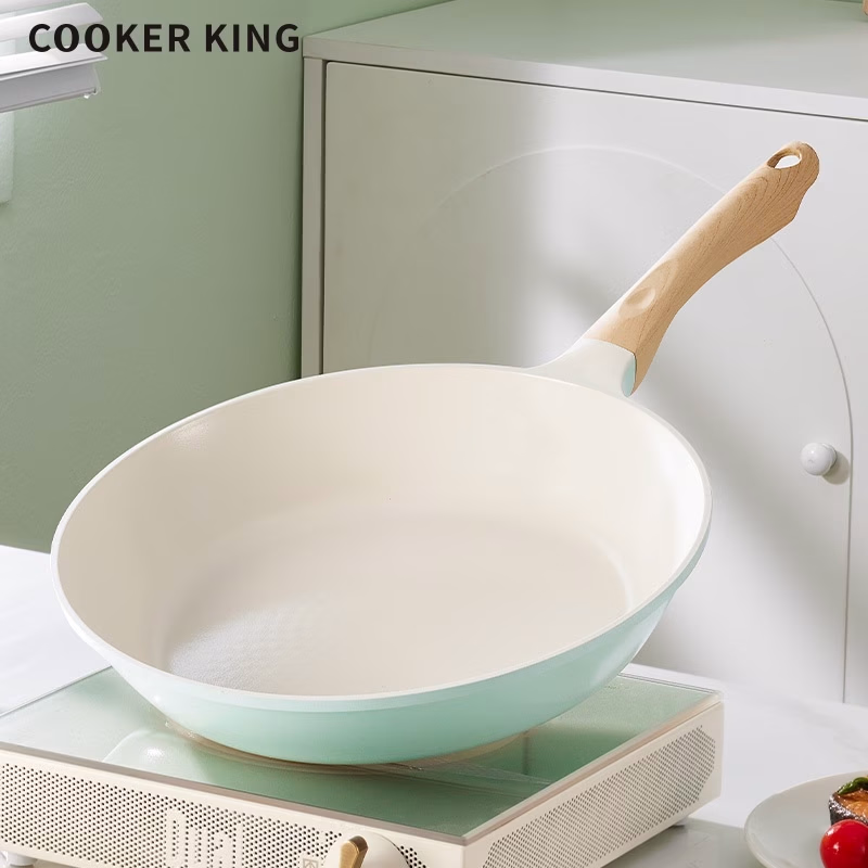 COOKER KING® 1pc 28Cm Frying Pan – Ceramic Nonstick Skillet with Stay-Cool Handles
