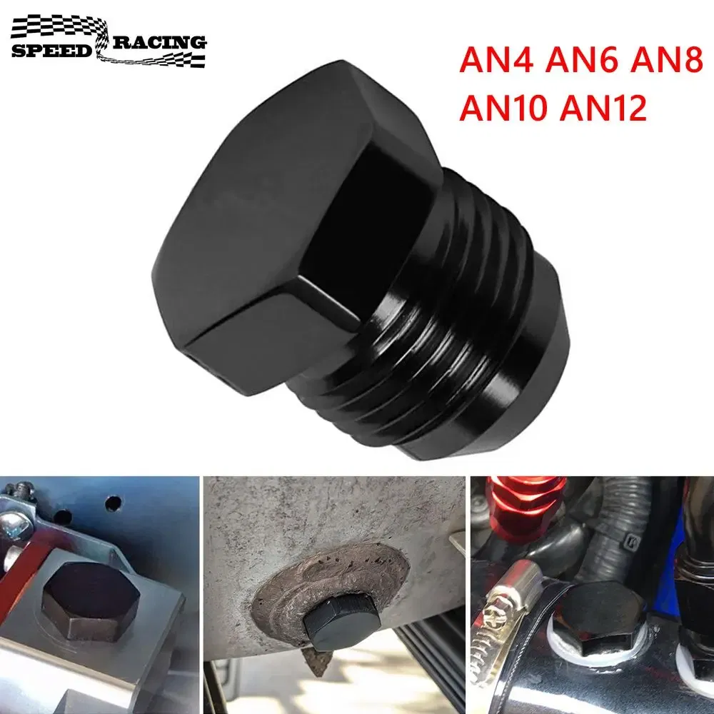 Color: Gold, Ships From: CHINA - AN4 AN6 AN8 AN10 AN12 Aluminum Male Flare Thread Hexagon Head Blanking Plugs Fitting Hex Cap Lock Hose Fitting Adapters Anodized