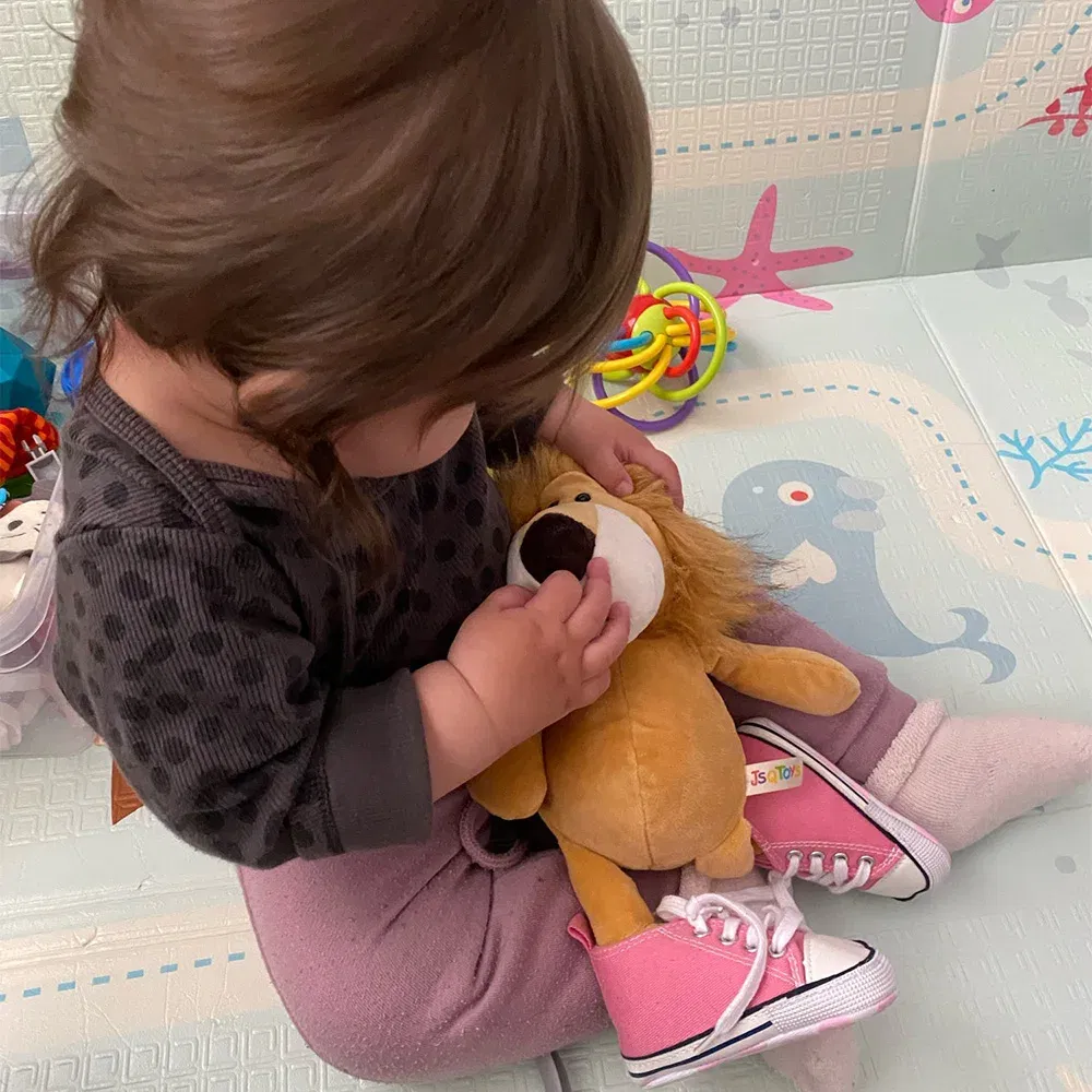 Color: Chocolate Color, Height: 11cm-30cm - Stuffed Plush Animals Toys Soft Dolls Jungle Lion Elephant Tiger Dog Fox Monkey Deer Children Gift Kawaii Baby Kids Hobbie Toys