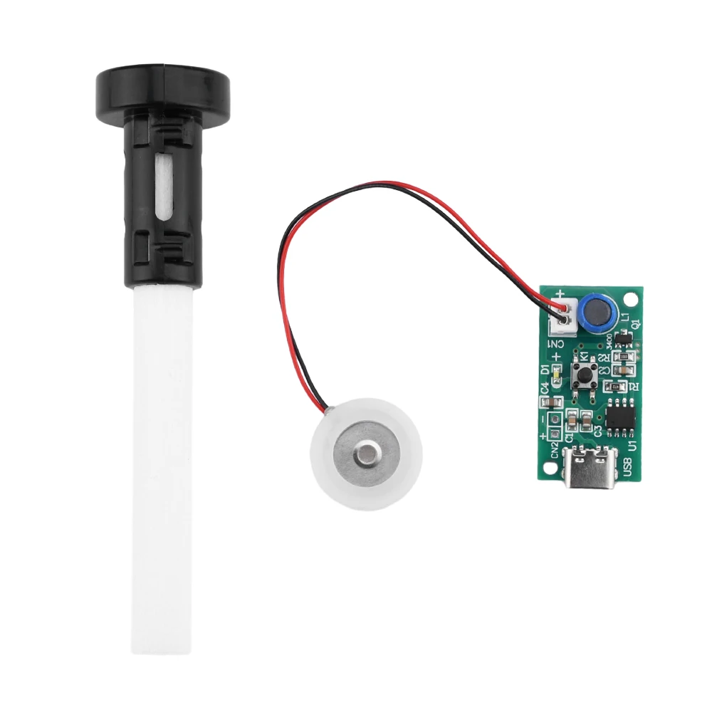 Bundle: Bundle3 - DC5V Ultrasonic Spray Humidifier Electronic Atomization Module Set Universal Humidification Module TYPE-C