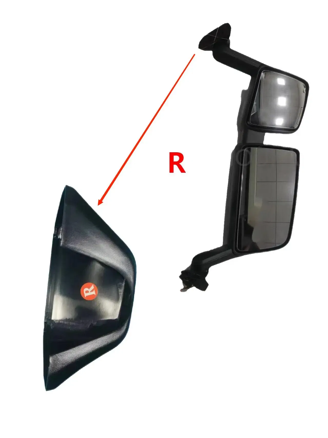 Color: Brown, Ships From: CHINA - Suitable For Scania Truck Lens,  Mirror Lens Cover OEM 2119463 2119458 2119451 2119446 2243925 2243929 2243924 2243928 2116849 2