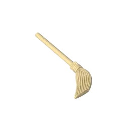 Color: black - Gobricks GDS-2075 Minifig, Utensil Broom compatible with lego 4332 Technical gifts Assembles Building Blocks Liftarm Modified