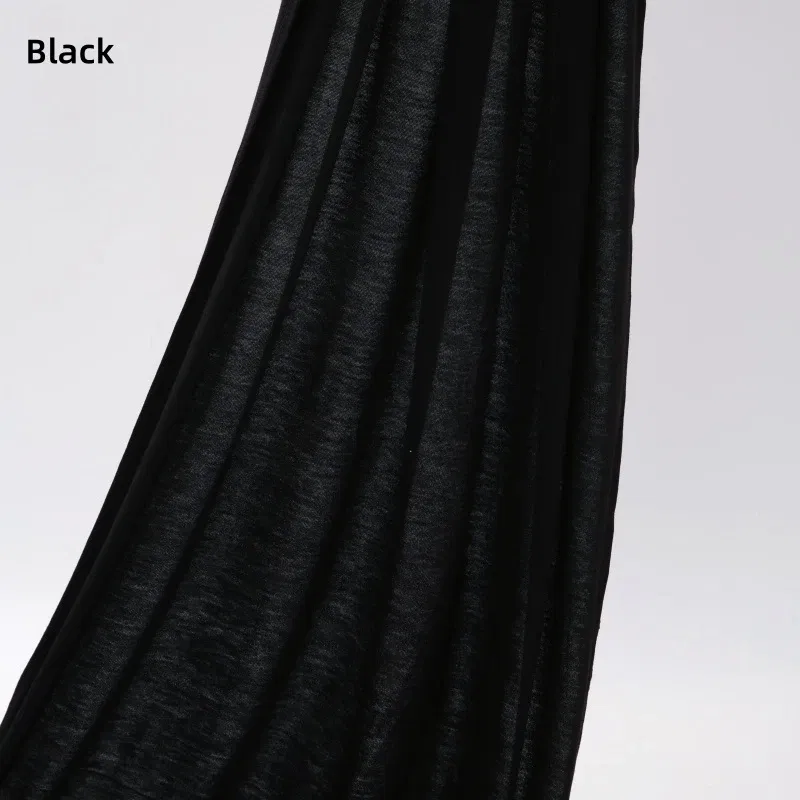 Color: Other - Premium Instant Jersey Hijab Scarf Solid Muslim Long Scarves Turban Shawl Elastic Cotton Arab Headscarf Head Wraps Saudi Hijabs
