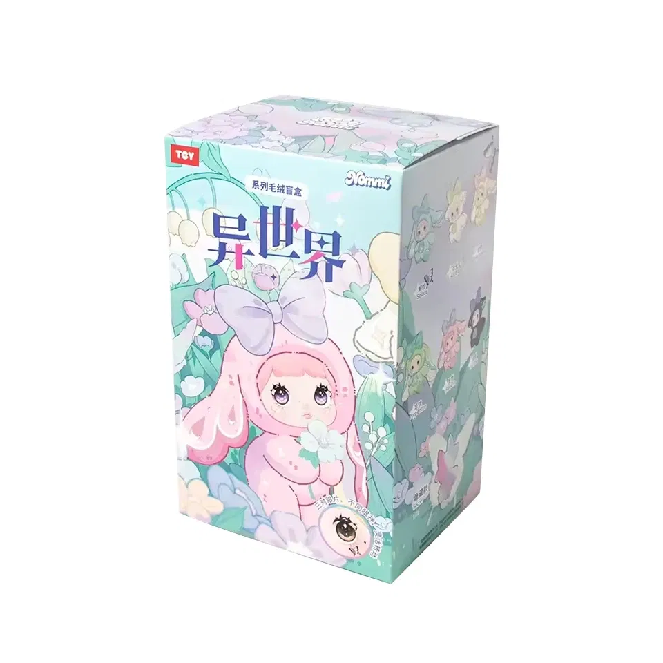 Color: green - New Nommi 3rd  7rd 1rd 6rd Generation  Series Vinyl Blind Box Figure Cute Nommi Doll Backpack Pendant Decor Toys Gifts