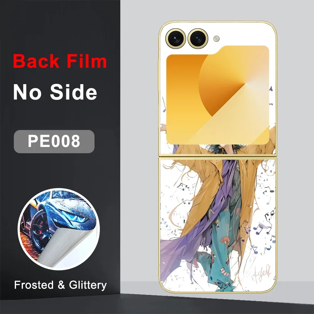 Color: SKY BLUE, Bundle: Bundle 21 - CASEKiTTY Skin For Galaxy Z Flip 5 Back Film Samsung Z Flip 6 Sticker Flip 4 3 Protective Decal Wrap Back Cover Screen Protector