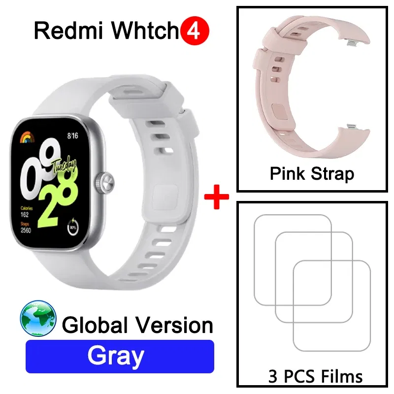 Color: MULTI, Ships From: CHINA - New! Global Version Watch 4 Ultra Large 1.97'' AMOLED Display GPS GNSS Smartwatch Bluetooth Phone Call Smart Sleep Monitoring