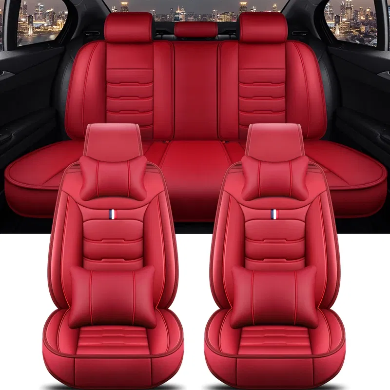Color Name: Light Grey, Ships From: CHINA - Universal Car Seat Cover for HYUNDAI All Car Models Solaris Sonata Creta Encino Elantra Ix25 Ix35 Kona Auto Accessories Interior