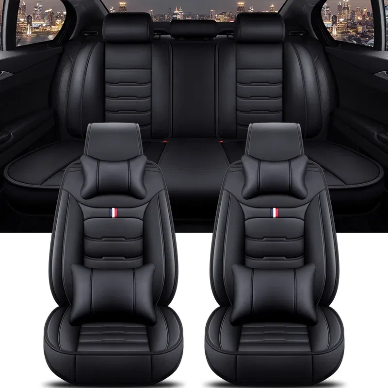 Color Name: Light Grey, Ships From: CHINA - Universal Car Seat Cover for HYUNDAI All Car Models Solaris Sonata Creta Encino Elantra Ix25 Ix35 Kona Auto Accessories Interior
