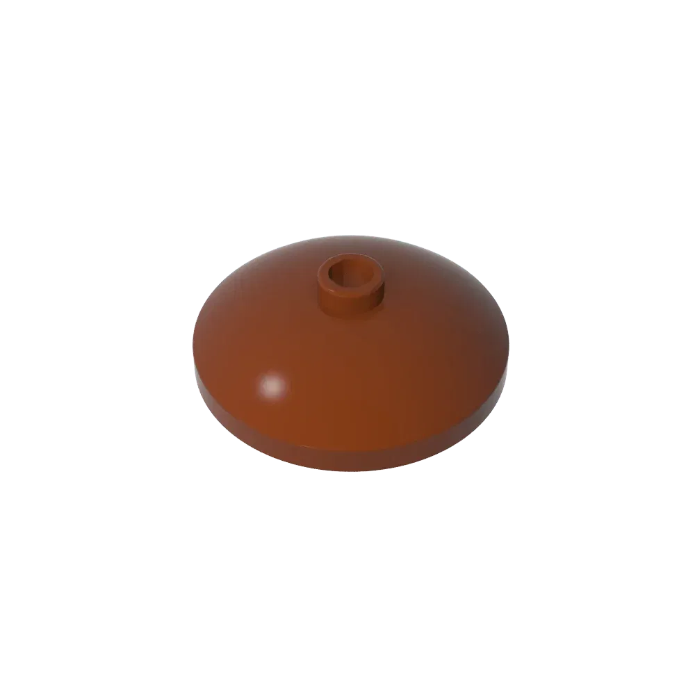 Color: Dark Khaki - Gobricks GDS-978 Dish 3 x 3 Inverted (Radar) compatible with lego 43898 35268  DIY Educational Building Blocks Technical