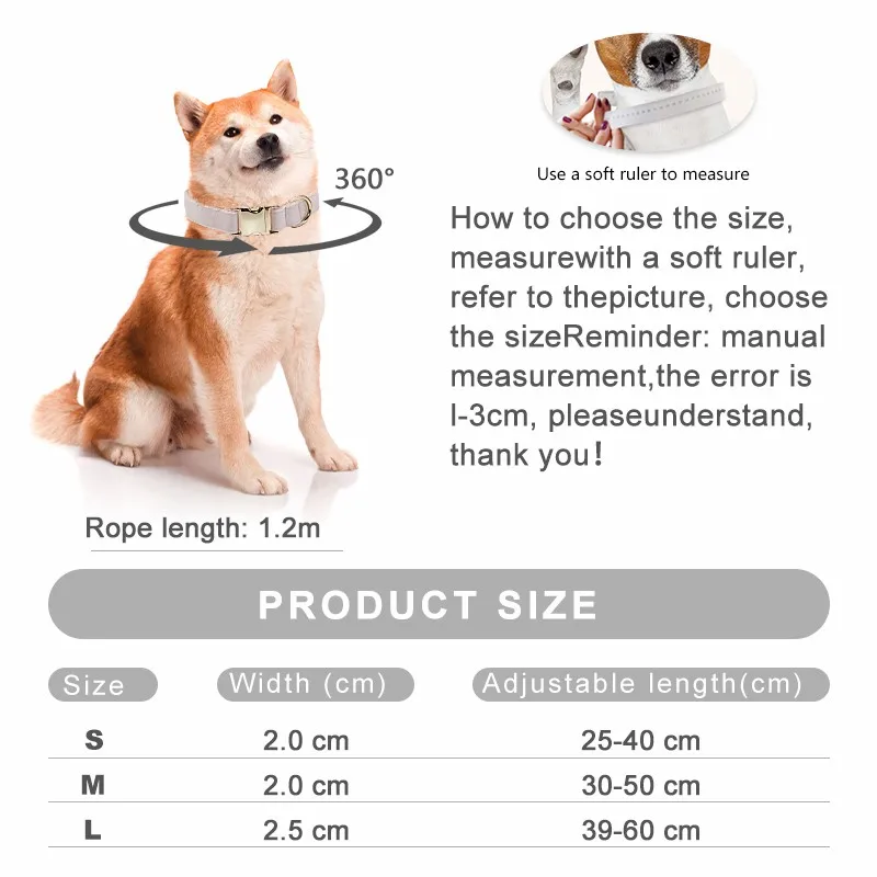 Color: Yellow, Size: M - Customized Deerskin Cat and Dog Collar, Adjustable Rope Set, Durable and Personalized, Free Engraved Pet Nameplate, ID Label, Al