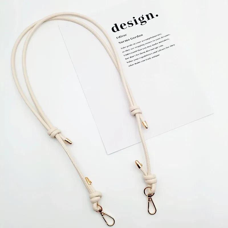 Color: light green - Long Leather Shoulder Strap Crossbody Bag Adjustable Replacement Belt Handbag Strap Accessories DIY Bag Belt For Handbags