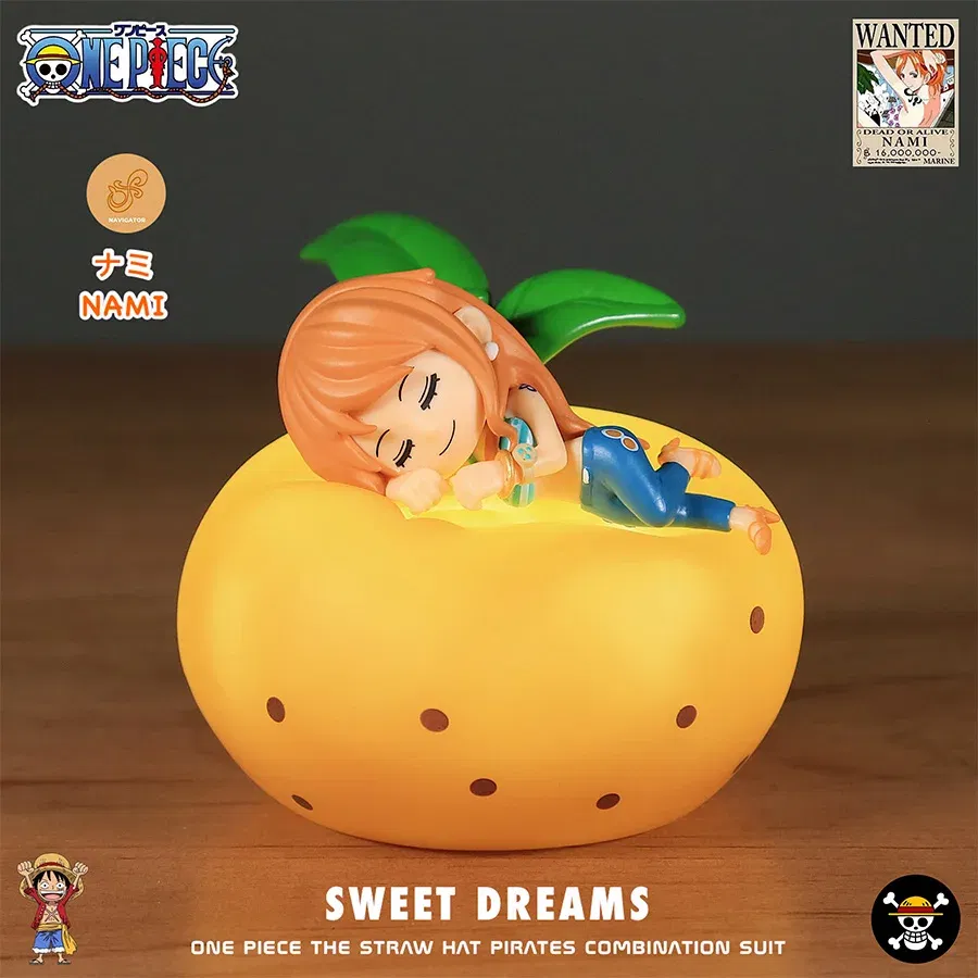 Color: black - Original One Piece Night Light Luffy Zoro Sanji Anime Figure Lamp Soft Light Bedroom Bedside LED Light Room Children Toys Gift