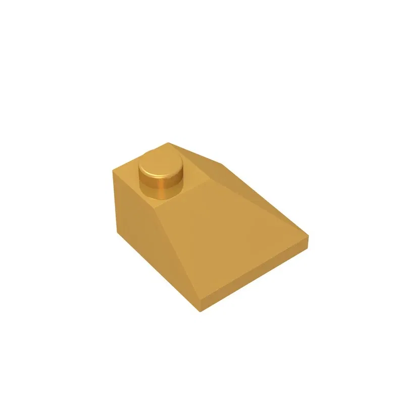 Color: plum - Gobricks GDS-621 CORNER BRICK 2X2/45 OUTSIDE compatible with lego 3045 children's toys Assembles Building Blocks