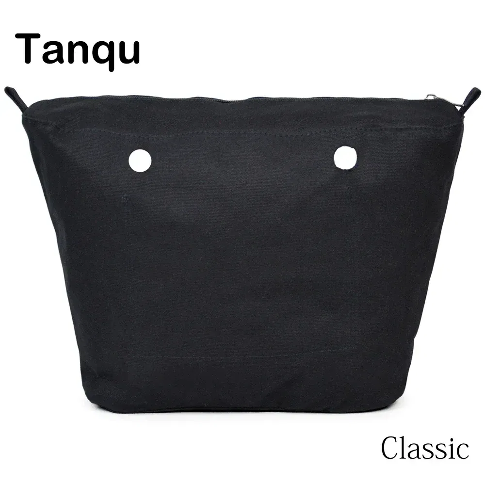 Color: army green - TANQU New Inner Lining Zipper Pocket for Classic Obag Insert with Inner Waterproof Coating for O Bag