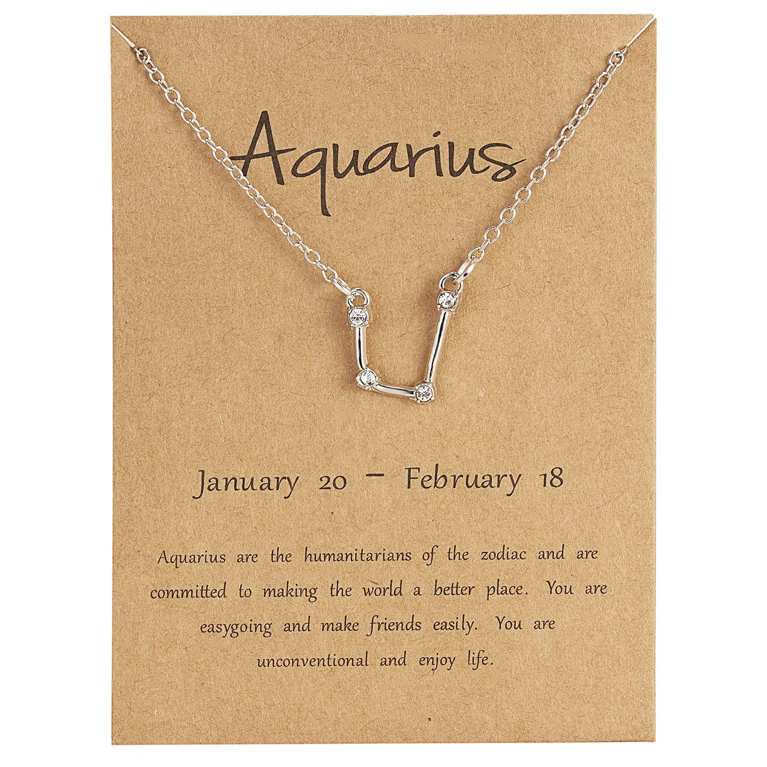 Metal Color: Antique Bronze Plated - 12 Constellation Pendant Necklaces Jewelry Choker Necklace Zodiac Sign Charm Necklace Birthday Gifts Aquarius Pisces Leo Virgo