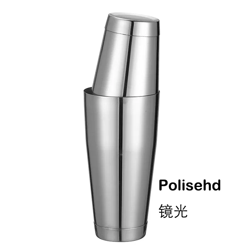 Color: Blue - Stainless Steel Boston Shaker Bar Shaker with different Surface Finish -2 Piece Cocktail Shaker, 15-Ounce and 25-Ounce