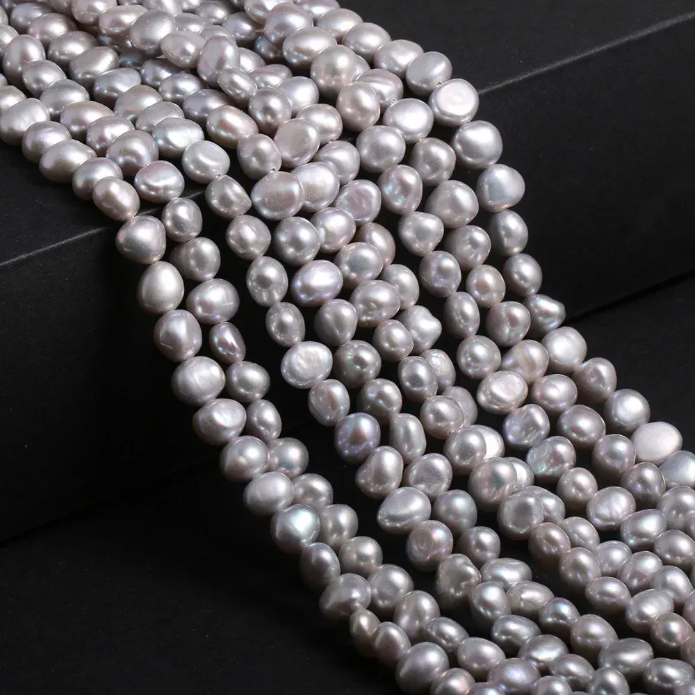 Color: NUDE, Item Diameter: 17mm - Natural Freshwater Pearl Baroque White pink Irregular Beads for Jewelry Making DIY Earrings Bracelet Necklace Accessories