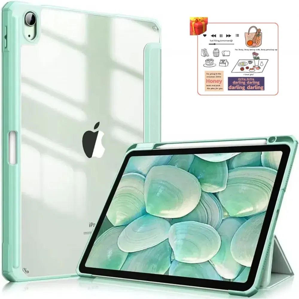 Color: black, Size: TEN - For ipad 10th generation case iPad Air 11 inch M2 Air 6 Air 5 4th 10.9 Pro 11 M4 Air13 M2 mini 7 6 10.2 7 8 9th Pro 11 12.9 case