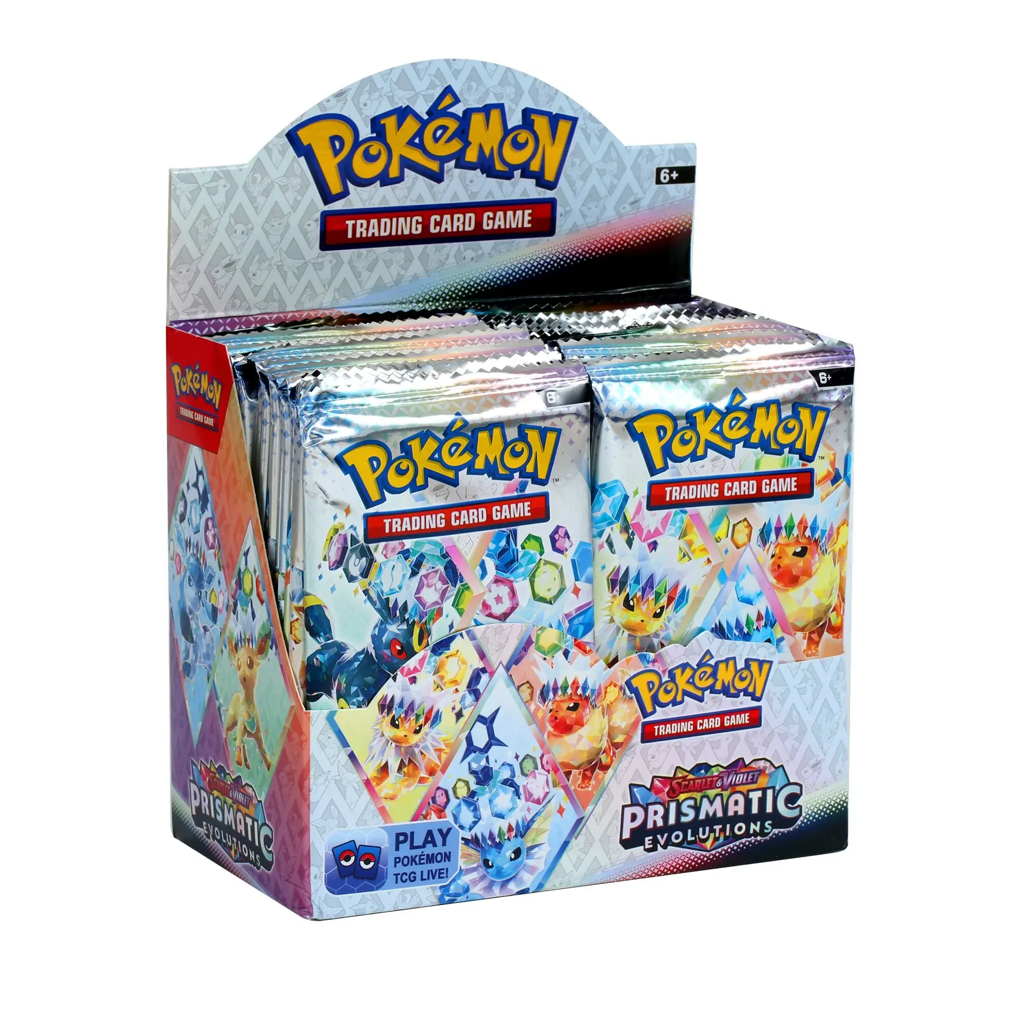 Color: three - *Prismatic Evolutions 360Pcs Pokemon Card Journey Together Stellar Crown 151 Ultra Prism English Booster Battle Transaction *///