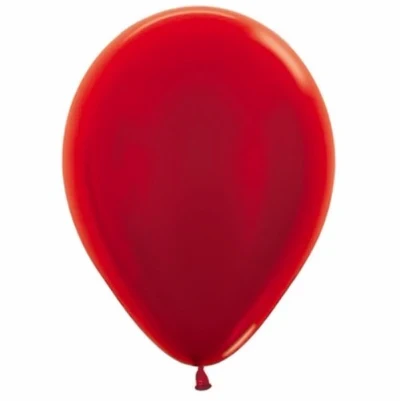 Balloons - Metallic Pearl Red - Pack of 100
